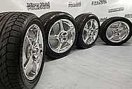 Toyota MR-2 Aluminum Wheels AFTER Chrome-Like Metal Polishing - Aluminum Polishing Services