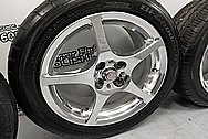 Toyota MR-2 Aluminum Wheels AFTER Chrome-Like Metal Polishing - Aluminum Polishing Services