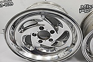 Aluminum Slot Wheels / Weldcraft Modified AFTER Chrome-Like Metal Polishing and Buffing Services / Restoration Services - Aluminum Polishing