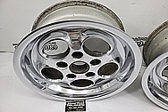 Porsche Aluminum Wheels AFTER Chrome-Like Metal Polishing and Buffing Services - Aluminum Polishing - Wheel Polishing 