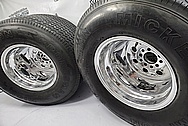 Porsche Aluminum Wheels AFTER Chrome-Like Metal Polishing and Buffing Services - Aluminum Polishing - Wheel Polishing 