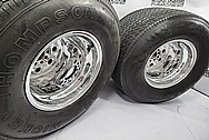 Porsche Aluminum Wheels AFTER Chrome-Like Metal Polishing and Buffing Services - Aluminum Polishing - Wheel Polishing 