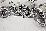 Aluminum Wheels AFTER Chrome-Like Metal Polishing and Buffing Services / Restoration Services - Aluminum Polishing - Wheel Polishing