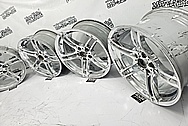 BMW Aluminum Wheels AFTER Chrome-Like Metal Polishing and Buffing Services / Restoration Services - Wheel Polishing 