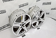 Mercury Marauder Aluminum Mesh Style Wheels AFTER Chrome-Like Metal Polishing - Aluminum Polishing - Wheel Polishing