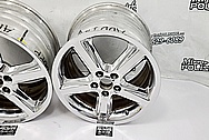 Mercury Marauder Aluminum Mesh Style Wheels AFTER Chrome-Like Metal Polishing - Aluminum Polishing - Wheel Polishing