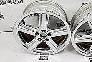 Mercury Marauder Aluminum Mesh Style Wheels AFTER Chrome-Like Metal Polishing - Aluminum Polishing - Wheel Polishing