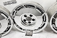 Aluminum Wheels AFTER Chrome-Like Metal Polishing and Buffing Services / Restoration Services - Aluminum Polishing - Wheel Polishing