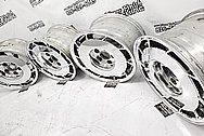 Aluminum Wheels AFTER Chrome-Like Metal Polishing and Buffing Services / Restoration Services - Aluminum Polishing - Wheel Polishing