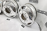 Aluminum Truck Wheels AFTER Chrome-Like Metal Polishing and Buffing Services / Restoration Services - Aluminum Polishing - Wheel Polishing