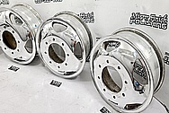 Aluminum Truck Wheels AFTER Chrome-Like Metal Polishing and Buffing Services / Restoration Services - Aluminum Polishing - Wheel Polishing