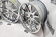 Aluminum Wheels AFTER Chrome-Like Metal Polishing - Aluminum Polishing - Wheel Polishing Services