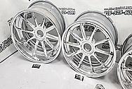 Aluminum Wheels AFTER Chrome-Like Metal Polishing - Aluminum Polishing - Wheel Polishing Services