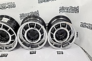 Buick Grand National Aluminum Wheels AFTER Chrome-Like Metal Polishing - Aluminum Polishing - Motorcycle Parts Polishing - Wheel Polishing