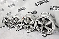 Aluminum Wheels AFTER Chrome-Like Metal Polishing - Aluminum Polishing - Wheel Polishing