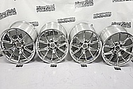 Apex Forged Aluminum Wheels AFTER Chrome-Like Metal Polishing - Aluminum Polishing - Wheel Polishing Service