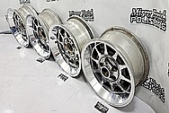 Harley Davidson Aluminum Wheel AFTER Chrome-Like Metal Polishing - Aluminum Polishing - Motorcycle Parts Polishing - Wheel Polishing