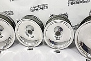 Billet Specialties Vintage Magnesium Wheels AFTER Chrome-Like Metal Polishing and Buffing Services / Restoration Services - Magnesium Polishing
