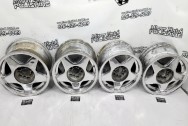 Cadillac Extremely Rough Condition Aluminum Wheels AFTER Chrome-Like Metal Polishing - Aluminum Polishing - Wheel Polishing