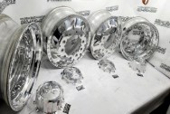 Alcoa Aluminum Truck Wheels AFTER Chrome-Like Metal Polishing and Buffing Services / Restoration Services - Alcoa Wheel Polishing