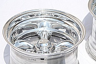 American Racing Aluminum Wheels AFTER Chrome-Like Metal Polishing and Buffing Services / Restoration Services