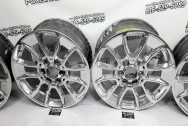 2023 Toyota Tundra Aluminum Wheels AFTER Chrome-Like Metal Polishing - Aluminum Polishing - Wheel Polishing Services