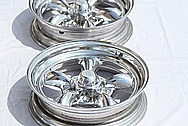American Racing Aluminum Wheels AFTER Chrome-Like Metal Polishing and Buffing Services / Restoration Services