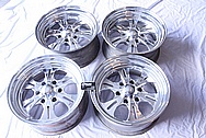Aluminum Wheels AFTER Chrome-Like Metal Polishing and Buffing Services / Restoration Services 