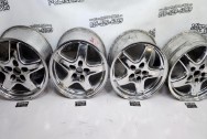 Aluminum 5 Star Wheels AFTER Chrome-Like Metal Polishing and Buffing Services / Restoration Services - Aluminum Polishing - Wheel Polishing