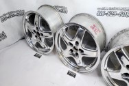 Aluminum 5 Star Wheels AFTER Chrome-Like Metal Polishing and Buffing Services / Restoration Services - Aluminum Polishing - Wheel Polishing