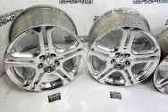 Aluminum Wheels AFTER Chrome-Like Metal Polishing and Buffing Services / Restoration Services - Aluminum Polishing - Wheel Piece Polishing