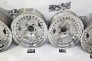 Aluminum Wheels AFTER Chrome-Like Metal Polishing and Buffing Services / Restoration Services - Aluminum Polishing - Wheel Piece Polishing