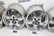 Pontiac Trans Am WS6 Aluminum Wheels AFTER Chrome-Like Metal Polishing and Buffing Services / Restoration Services - Aluminum Polishing - Wheel Piece Polishing