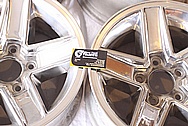 Aluminum Wheels AFTER Chrome-Like Metal Polishing and Buffing Services / Restoration Services