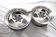 Aluminum Billet Specialties Wheels AFTER Chrome-Like Metal Polishing and Buffing Services / Restoration Services