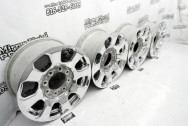 2024 Ford F250 XLT Super Duty Aluminum Wheels AFTER Chrome-Like Metal Polishing - Steel Polishing | Finishing Services | Wheel Polishing Services