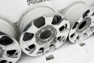 2024 Ford F250 XLT Super Duty Aluminum Wheels AFTER Chrome-Like Metal Polishing - Steel Polishing | Finishing Services | Wheel Polishing Services