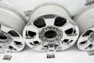 2024 Ford F250 XLT Super Duty Aluminum Wheels AFTER Chrome-Like Metal Polishing - Steel Polishing | Finishing Services | Wheel Polishing Services