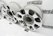 2024 Ford F250 XLT Super Duty Aluminum Wheels AFTER Chrome-Like Metal Polishing - Steel Polishing | Finishing Services | Wheel Polishing Services