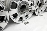 2024 Ford F250 XLT Super Duty Aluminum Wheels AFTER Chrome-Like Metal Polishing - Steel Polishing | Finishing Services | Wheel Polishing Services