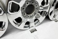 2024 Ford F250 XLT Super Duty Aluminum Wheels AFTER Chrome-Like Metal Polishing - Steel Polishing | Finishing Services | Wheel Polishing Services