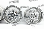 Aluminum Wheels AFTER Chrome-Like Metal Polishing and Buffing Services / Restoration Services - Wheel Polishing Services