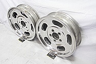 Aluminum Wheel AFTER Chrome-Like Metal Polishing and Buffing Services / Restoration Services 