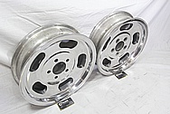 Aluminum Wheel AFTER Chrome-Like Metal Polishing and Buffing Services / Restoration Services 