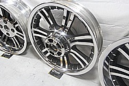 2013 Harley Davidson Tri-Glide Trike Aluminum Wheels AFTER Chrome-Like Metal Polishing and Buffing Services / Restoration Services 