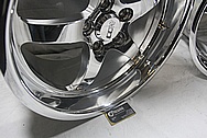 CCW SP500 Aluminum Racing Wheels AFTER Chrome-Like Metal Polishing and Buffing Services 