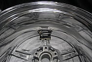 Chevy Corvette Aluminum Wheels AFTER Chrome-Like Metal Polishing and Buffing Services / Restoration Services 