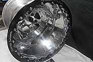 Billet Specialties Comp Series USA Wheel AFTER Chrome-Like Metal Polishing and Buffing Services / Restoration Services