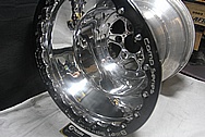 Billet Specialties Comp Series USA Wheel AFTER Chrome-Like Metal Polishing and Buffing Services / Restoration Services