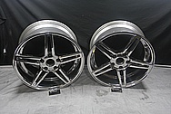 Dodge / Chrysler Aluminum SRT Wheel AFTER Chrome-Like Metal Polishing and Buffing Services / Restoration Services